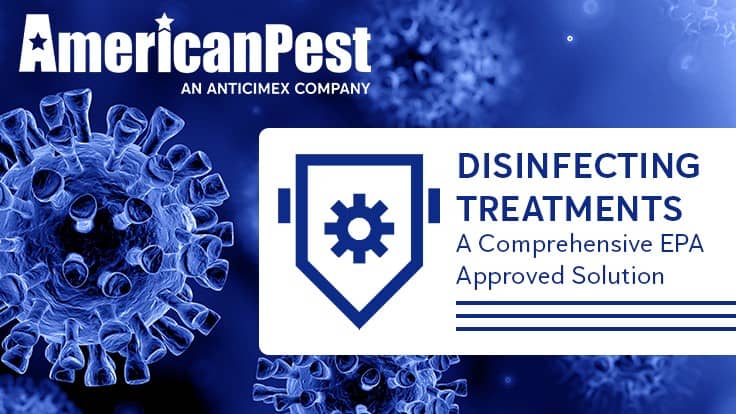 American Pest Offers Disinfectant and Sanitizing Services